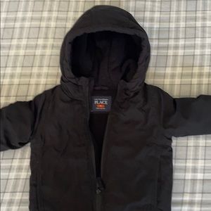 Toddler boy 2T Children’s Place black coat
